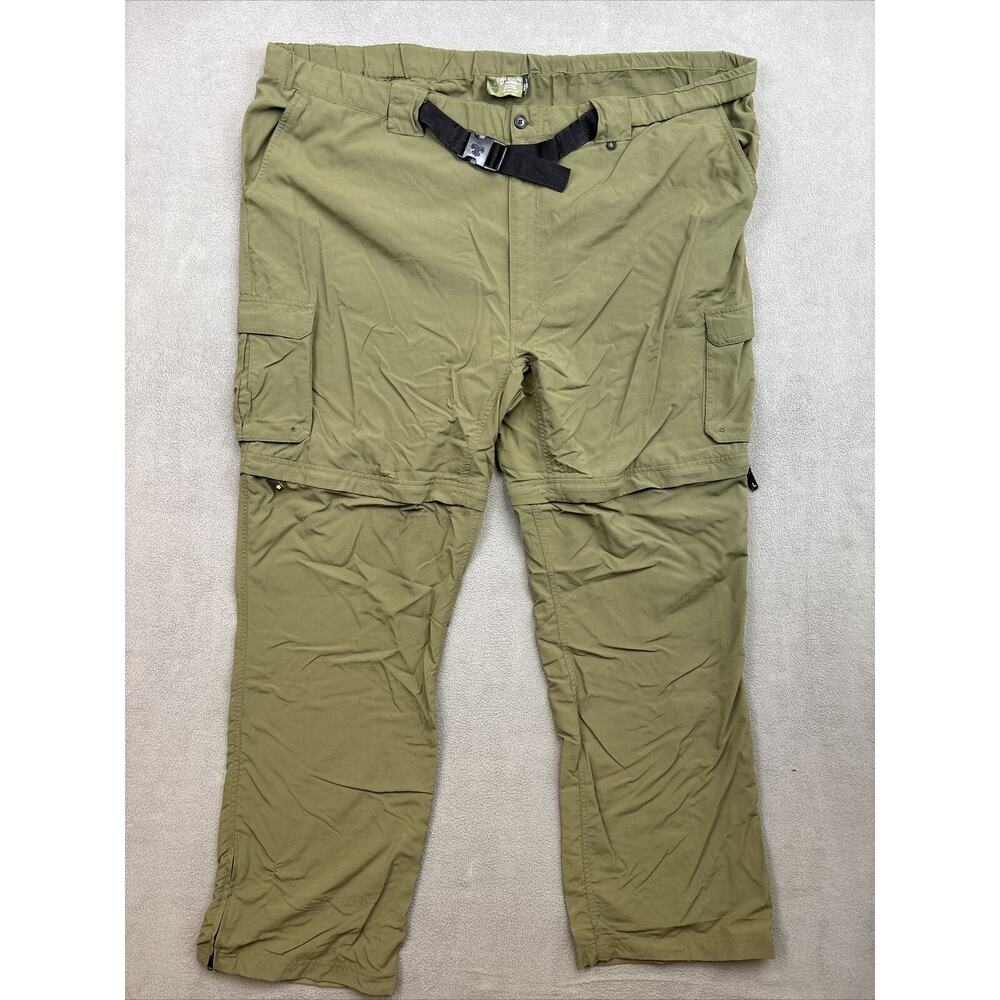 Boy Scouts Pants Mens XXX-Large 3XL Green Convertible BSA Uniform Switchback 34”